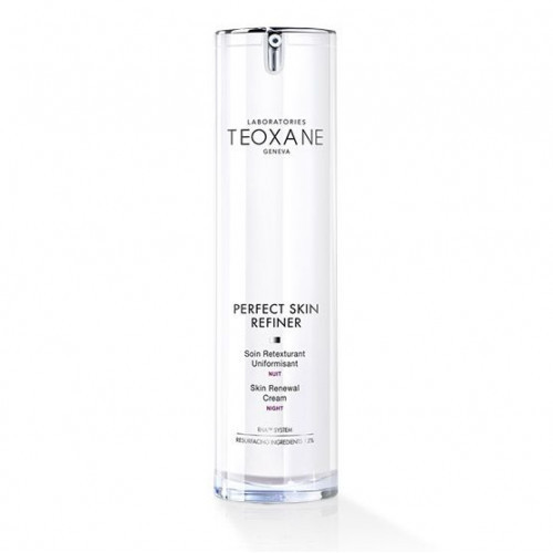 TEOXANE Perfect Skin Refiner Odą atnaujinantis naktinis kremas su 10% glikolio rūgštimi, 50ml