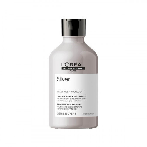 L'Oréal Professionnel Serie Expert Silver Atspalvį koreguojantis šampūnas, 300ml