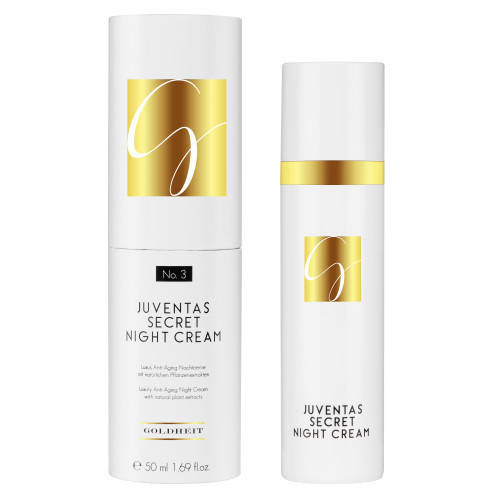 GOLDHEIT Juventas Secret Night Cream Jauninantis naktinis veido kremas, 50ml