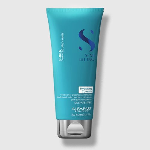 AlfaParf Milano Curls Hydrating Co-Wash Drėkinantis valomasis kremas, 200ml