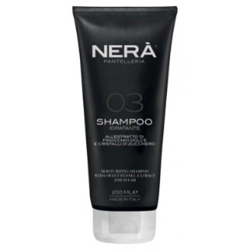 NERA PANTELLERIA 03 Moisturizing Shampoo With Sweet Fennel & Sugar Drėkinamasis šampūnas su pankolio ekstraktu, 200ml