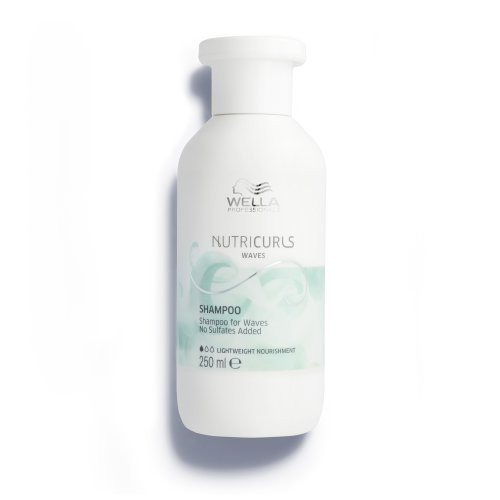 Wella Professionals NutriCurls Shampoo for Waves Lengvas šampūnas banguotiems plaukams, 250ml