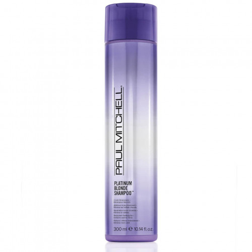 Paul Mitchell Platinum Blonde Shampoo Pilkinantis, drėkinantis šampūnas šviesintiems plaukams, 300ml