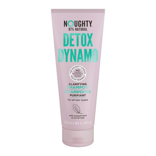 Noughty Detox Dynamo Clarifying Shampoo Detoksikuojantis šampūnas ir kondicionierius, 250ml