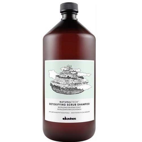 Davines Detoxifying Scrub Shampoo Valantis šampūnas su pilingu, 1000ml