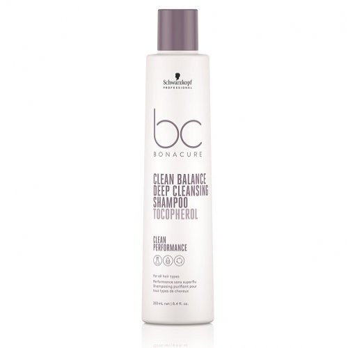 Schwarzkopf Professional BC CP Clean Balance Deep Cleansing Shampoo Gilaus valymo šampūnas, 250ml