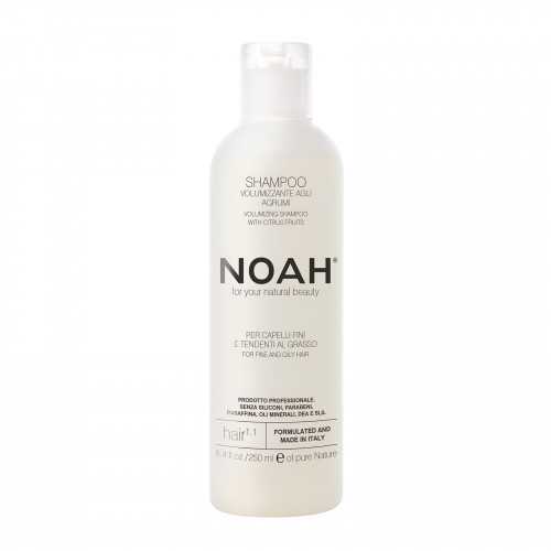 Noah Thickening Shampoo With Citrus Fruits Šampūnas besiriebaluojantiems plaukams, 250ml