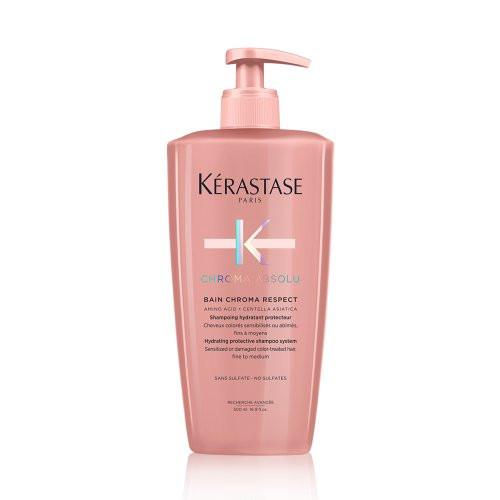 Kérastase Chroma Absolu Bain Chroma Respect Drėkinamasis apsauginis šampūnas, 500ml