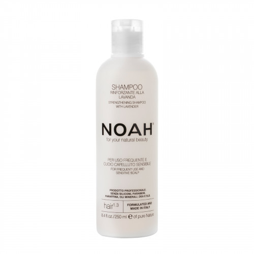 Noah Strengthening Shampoo With Lavender Šampūnas kasdieniam naudojimui, jautriai galvos odai, 250ml