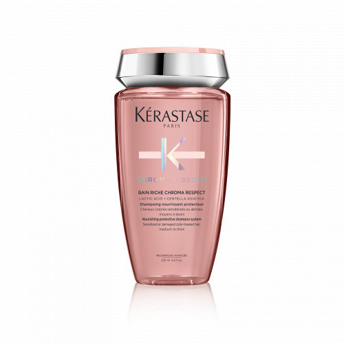 Kérastase Chroma Absolu Bain Riche Chroma Respect Maitinamasis apsauginis šampūnas, 250ml