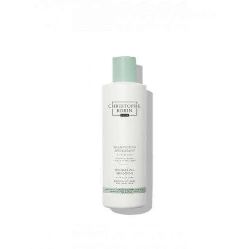 Christophe Robin Hydrating Shampoo Drėkinantis šampūnas su alijošiumi, 250ml