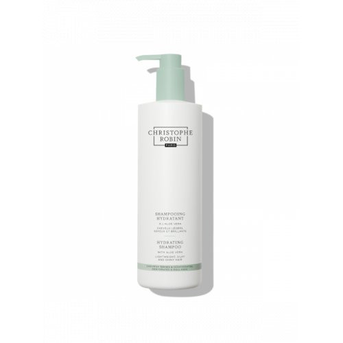 Christophe Robin Hydrating Shampoo Drėkinantis šampūnas su alijošiumi, 500ml