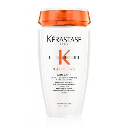 Kérastase Nutritive Bain Satin Hydrating Shampoo Drėkinamasis šampūnas sausiems plaukams, 250ml