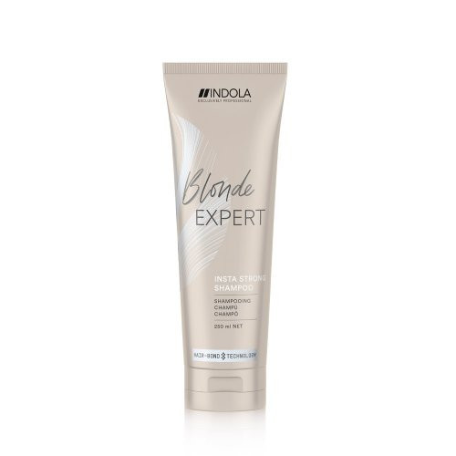 Indola Blonde Expert Insta Strong Shampoo Šampūnas šviesintiems plaukams, 250ml