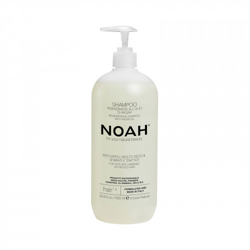 Noah Regenerating Shampoo With Argan Oil Šampūnas sausiems ir chemiškai pažeistiems plaukams, 1000ml