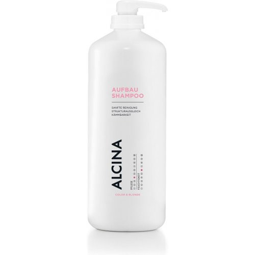 Alcina Restorative Shampoo Care Factor 2 Šampūnas smarkiai pažeistiems plaukams, 1250ml