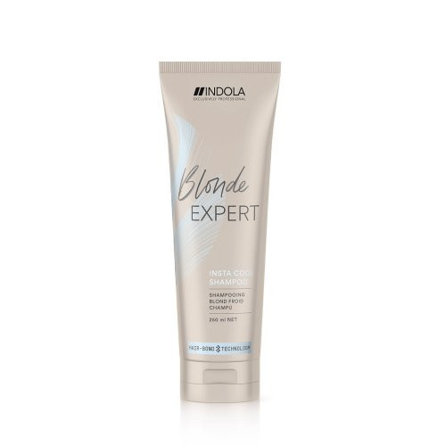 Indola Blond Expert Insta Cool Shampoo Šampūnas šviesiems šalto atspalvio plaukams., 250ml