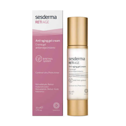 Sesderma Reti-Age Anti-Ageing Gel Cream Gelinis kremas, 50ml