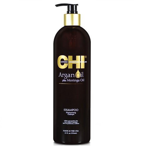 CHI Argan Oil Šampūnas su argano ir moringų aliejumi, 739ml