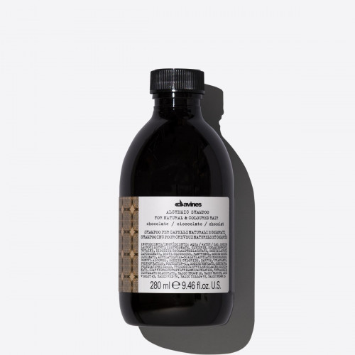 Davines Alchemic Chocolate Shampoo Dažantis plaukų šampūnas šokolado spalvos, 280ml