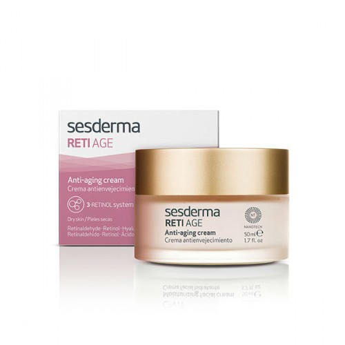 Sesderma Reti-Age Anti-Aging Cream Veido kremas su retinoliu, 50ml