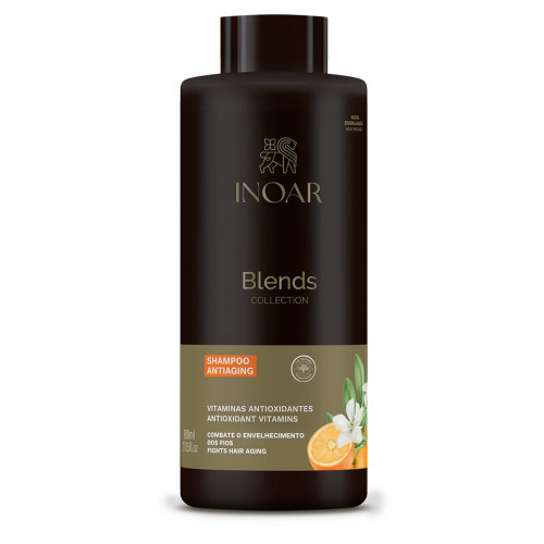 Inoar Blends Shampoo Šampūnas su vitaminu C, 800ml