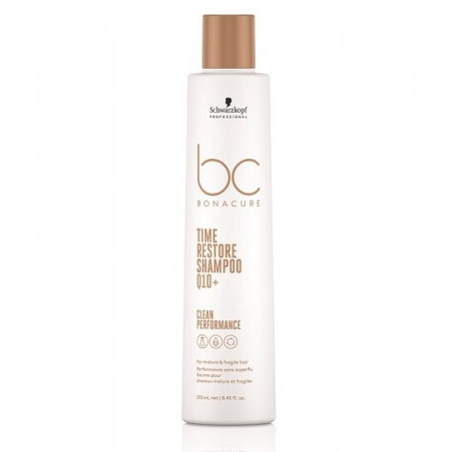 Schwarzkopf Professional BC CP Time Restore Q10+ Shampoo Šampūnas brandiems plaukams, 250ml