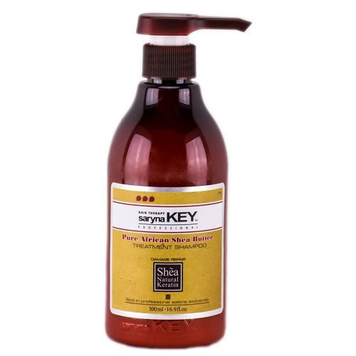 Saryna Key Damage Repair Pure African Shea Shampoo Plaukų šampūnas pažeistiems plaukams, 500ml