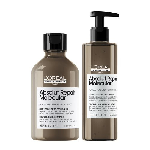 L'Oréal Professionnel Serie Expert Absolut Repair Molecular Pack Plaukų molekulinę struktūrą atstatančių priemonių rinkinys, Rinkinys