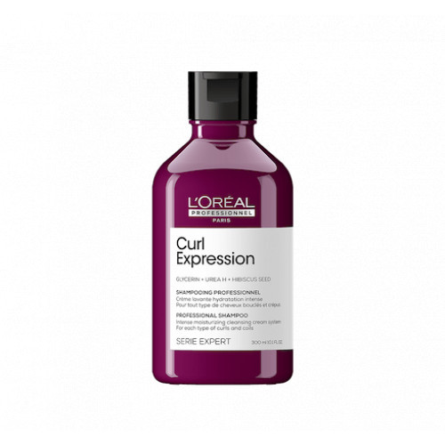 L'Oréal Professionnel Curl  Expression Intense Moisturizing Cleansing Cream Shampoo Intensyviai drėkinantis, valantis garbanotų plaukų šampūnas, 300ml