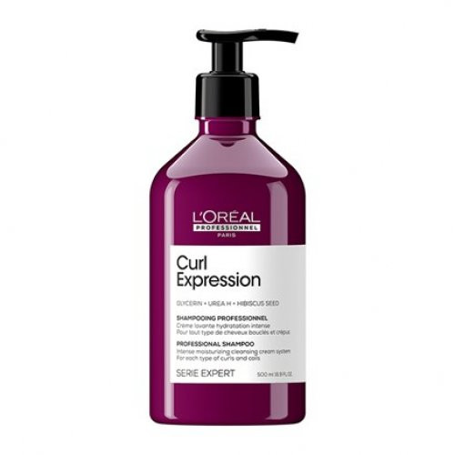 L'Oréal Professionnel Curl  Expression Intense Moisturizing Cleansing Cream Shampoo Intensyviai drėkinantis, valantis garbanotų plaukų šampūnas, 500ml