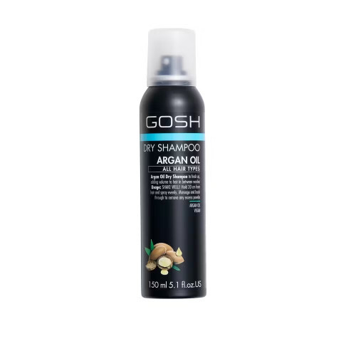 GOSH Copenhagen Dry Shampoo Argan Oil Spray Sausas šampūnas su argano aliejumi, 150ml