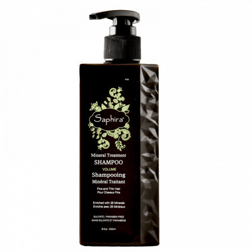 Saphira Mineral Treatment Volume Shampoo Atstatomasis šampūnas ploniems plaukams, 250ml