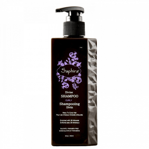 Saphira Divine Shampoo Intensyviai drėkinantis šampūnas garbanotiems plaukams, 250ml