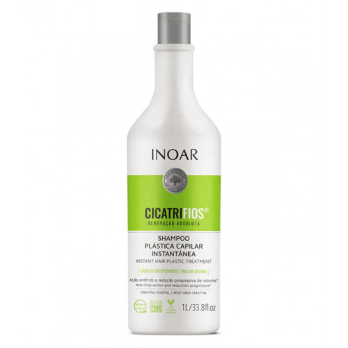 Inoar CicatriFios Shampoo Plauko struktūrą atkuriantis šampūnas, 1000ml