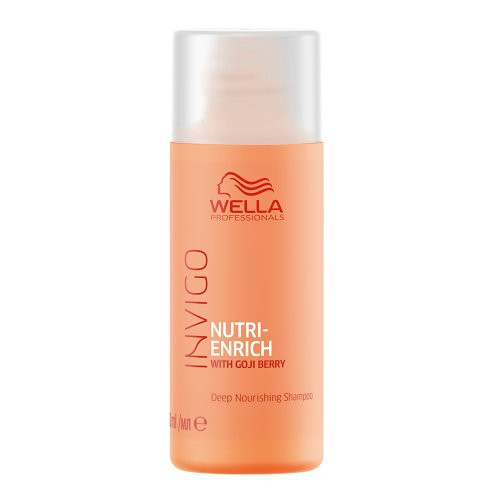 Wella Professionals Invigo Nutri Enrich Deep Nourishment Shampoo Giliai maitinantis šampūnas, 50ml