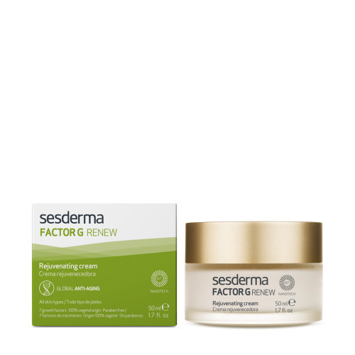 Sesderma Factor G Renew Rejuvenating Cream Regeneruojamasis kremas, 50ml