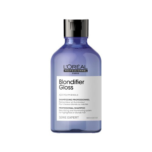 L'Oréal Professionnel Serie Expert Blondifier Gloss Šampūnas šviesiems plaukams, 300ml