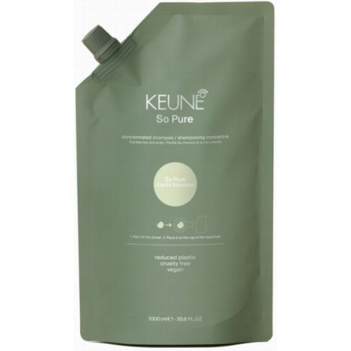 Keune So Pure Clarify Shampoo Giliai valantis plaukų šampūnas, 1000ml