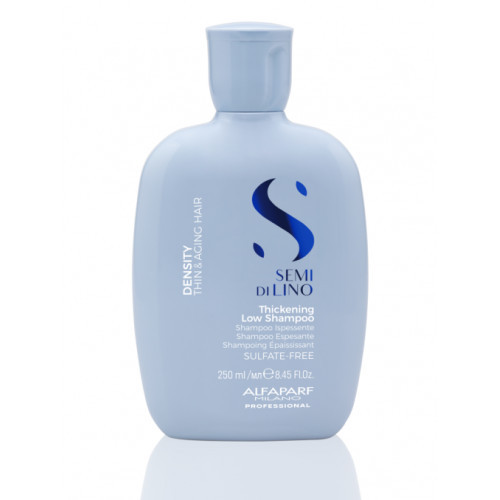 AlfaParf Milano Thickening Low Shampoo Šampūnas ploniems, laiko paveiktiems plaukams, 250ml