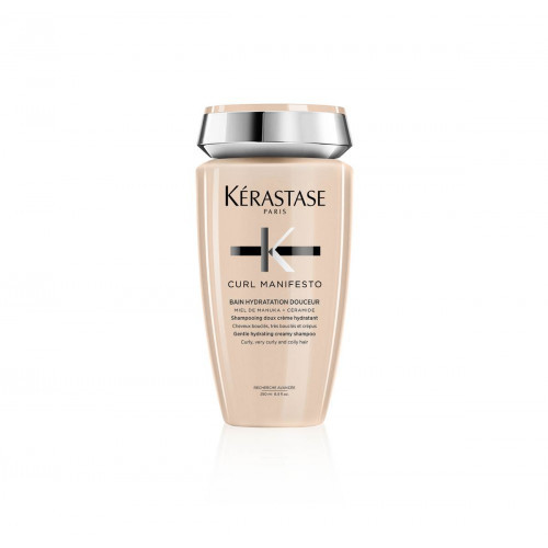 Kérastase Curl Manifesto Bain Hydratation Douceur Švelnus, drėkinantis, garbanotų plaukų šampūnas, 250ml