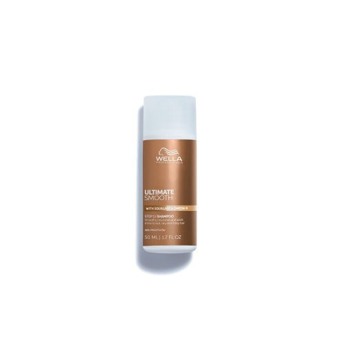 Wella Professionals Ultimate Smooth Shampoo Maitinantis šampūnas su skvalanu ir omega-9, 50ml