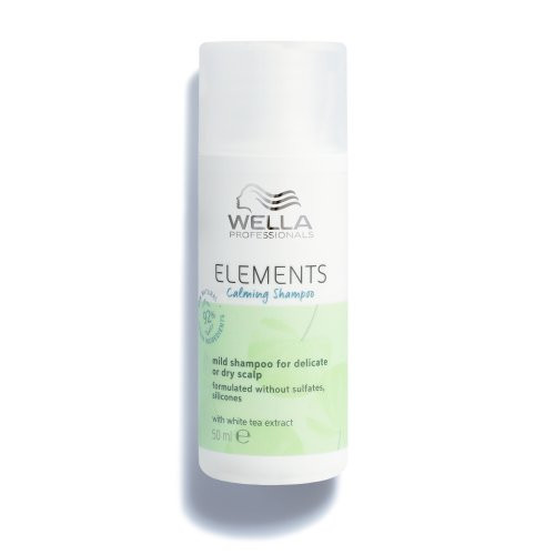 Wella Professionals Elements Calming Shampoo Šampūnas jautriai galvos odai, 50ml