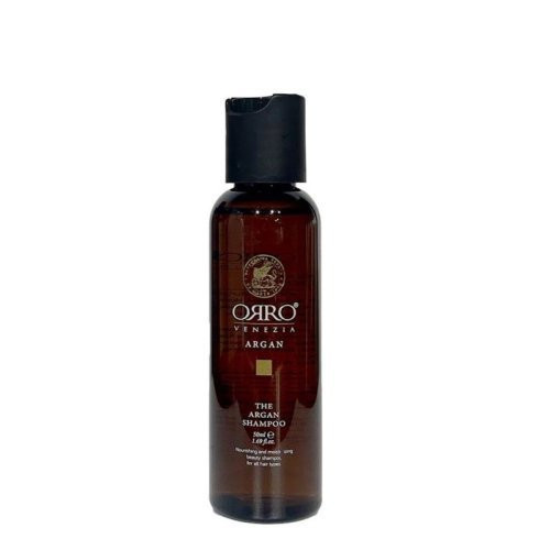 ORRO VENEZIA Argan Nourishing And Moisturizing Shampoo Maitinamasis ir drėkinamasis šampūnas, 100ml