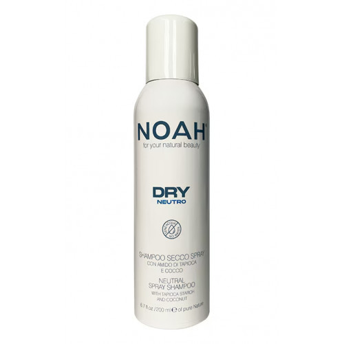 Noah Dry Neutro Spray Shampoo Sausas šampūnas su tapijokos krakmolu, 200ml