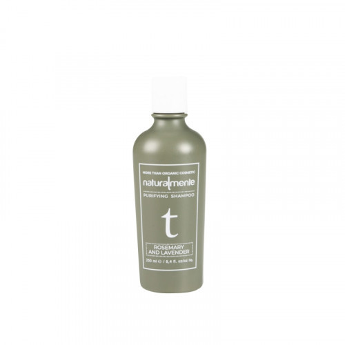 Naturalmente Purifying Rosemary and Lavender Shampoo Rozmarinų ir levandų šampūnas, 250ml