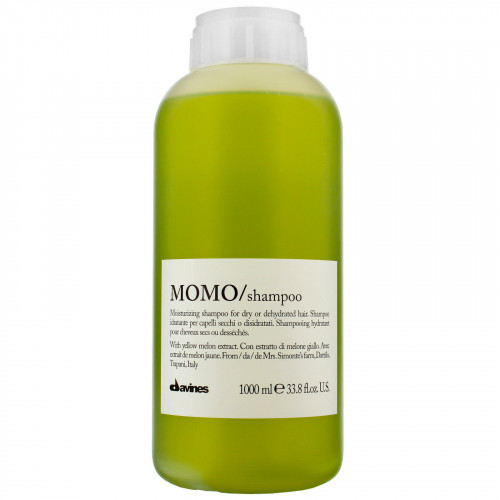 Davines Momo Moisturizing Shampoo Drėkinantis šampūnas ypač sausiems plaukams, 1000ml