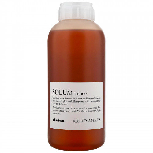 Davines Solu Clarifying Solution Shampoo Giliai valantis šampūnas, 1000ml