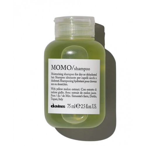 Davines Momo Moisturizing Shampoo Drėkinantis šampūnas ypač sausiems plaukams, 75ml