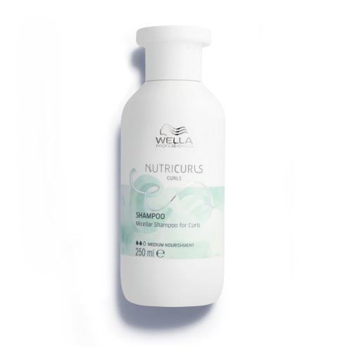 Wella Professionals Nutricurls Micellar Shampoo For Curls Micelinis šampūnas garbanotiems plaukams, 250ml